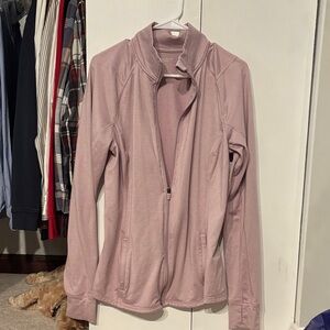 Light Pink Zip-Up Jacket